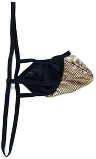 heavenglow Men's Jockstrap Underwear T-Back G-String Thongs | 5 Pack Glittering Sequins Black Spandex Jockstrap for Men | Breathable & Comfortable Universal Fit Men's Thong Underwear G-String-picture-33