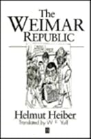 The Weimar Republic 0631186999 Book Cover