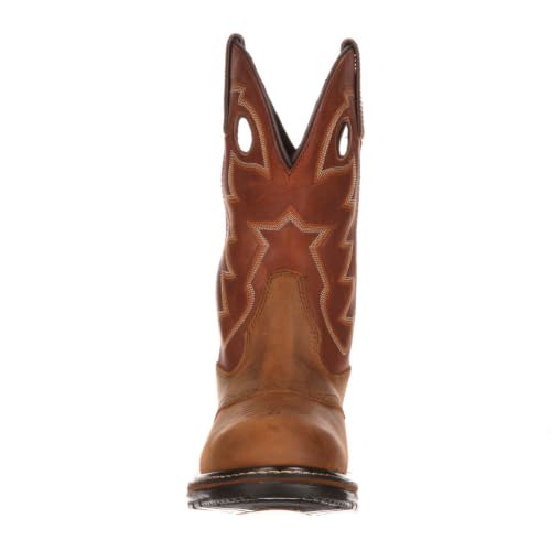 Image of ROCKY Men's Original Ride Branson Saddle Roper Waterproof Western Boot