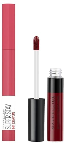 Image of Maybelline New York Lipstick & Maybelline Sensational Liquid Matte Lipstick