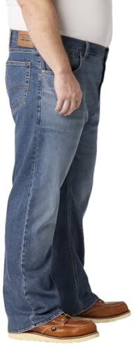 Signature by Levi Strauss & Co. Gold Label Men's Bootcut Fit Jeans, (New) Cinder Peak, 42Wx34L