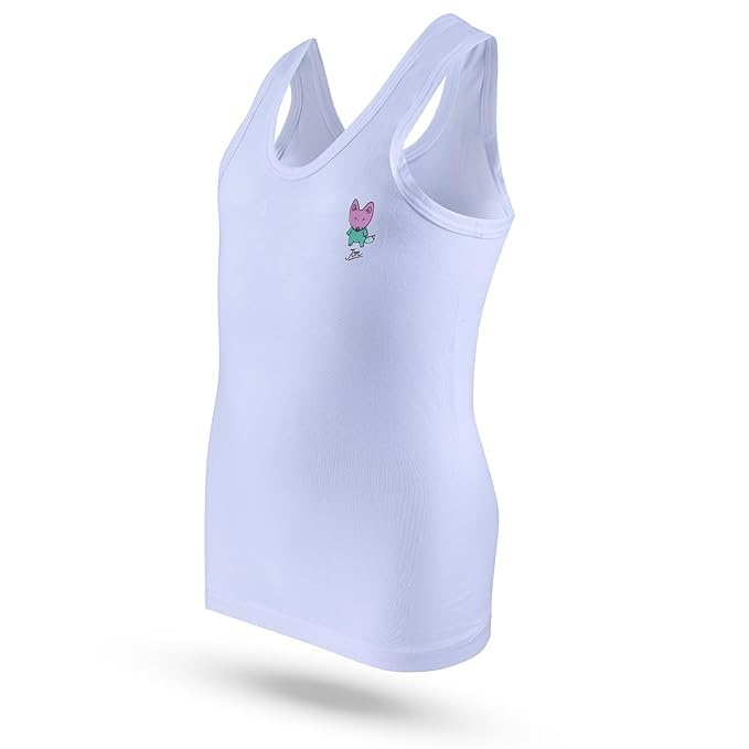 Image of Prince Boys' Colors & Print May Vary Cotton Vest|Pack of 5