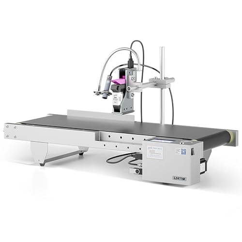 Image of 40m /min Automatic Desktop Inkjet Printer with 4.3in Touch Screen, 12.7mm Printing Height, Photoelectric Synchronous Induction, Support for USB Flash Drive Import, Support Communication Protocols