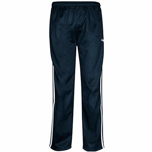 Mens Striped Track Suit Bottom Casual Elasticated Waist Tracksuit Bottoms Silky Joggers Jogging Jog Trousers Leisure Gym Sports Yoga Open Hem Pull On Pants Plus Big King Sizes(Stripe Blue, XL) - Image 6