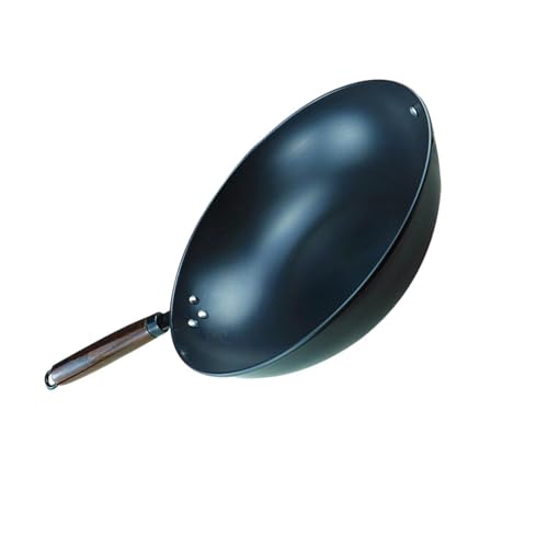Wok doméstico antiadherente PRETYZOOM 2 lb negro miniatura 1