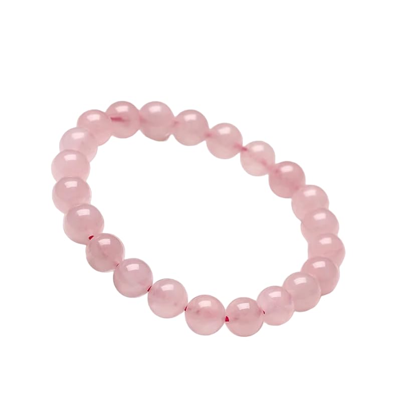JABRESHWAR CRYSTAL Rose Quartz Crystal Bead Bracelet 8mm, Genuine Gemstone Bracelet, Promote love, Self-Love Gift for Men & Women (B0B4FZQ9V6) Amazon Price History, Amazon Price Tracker