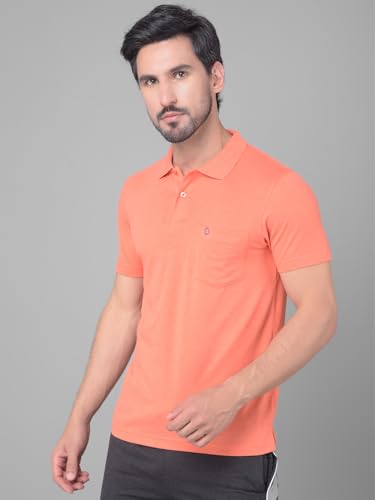 Image of Dollar Mens Cotton Casual Solid Polo Tshirt (Pack of 1)