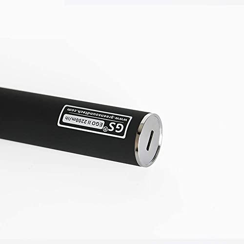 Electronic-Cigarette-2018-Enhanced-GS-EGO-II-2200mAh-E-Cigarette-Vape-Battery-with-Micro-USB-Charger-510-E-Shisha-E-Cigar-Vaporizer-Nicotine-Free-Black