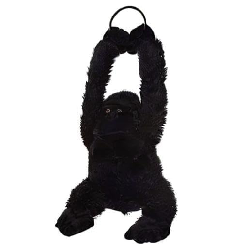 Super Soft Plush Stuffed Chimpanzee Toy for Kids, Girls and Boys Cuddly & Safe Gifting Item Occasion for Birthdays and Valentine's Day (Black 30 cm)-image-10