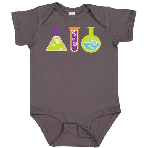 inktastic Scientist Kids Chemistry Beakers Baby Bodysuit