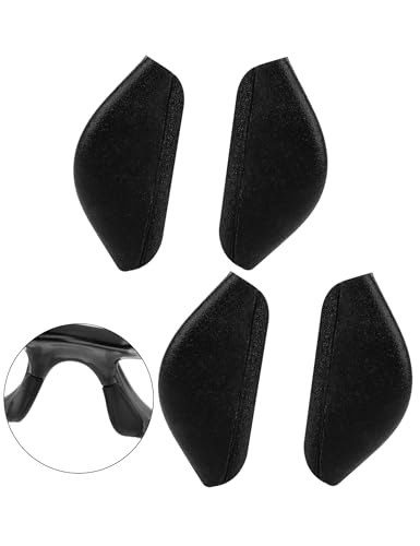 Image of Black Replacement Nose Pads Pieces for Oakley Badman OO6020