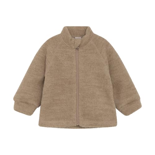 Chaqueta de lana suave CeLaVi unisex con cremallera para un abrigo tierno y comodo en talla 82