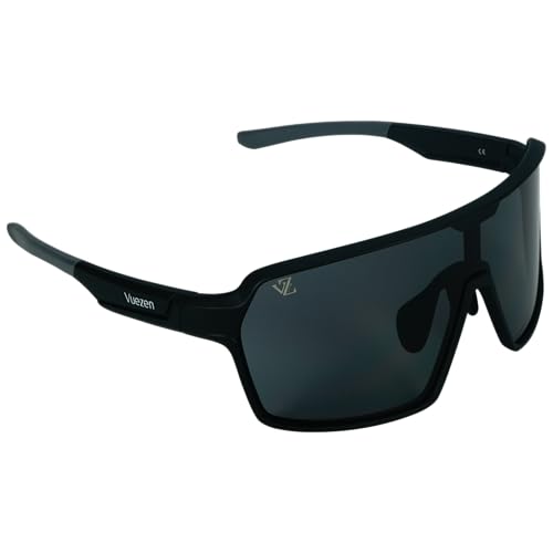 Image of Polarized Shield Sports Sunglasses with Mirrored Colored Lens and TR Frame