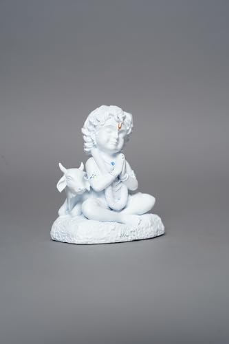 Image of Baal Krishna with Cow 8 CM.
