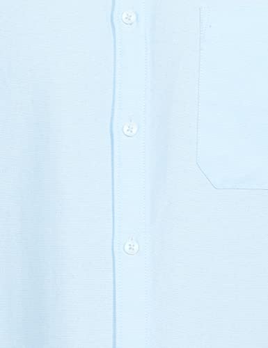Image of Max Men Cotton Solid Slim Fit Oxford Shirt