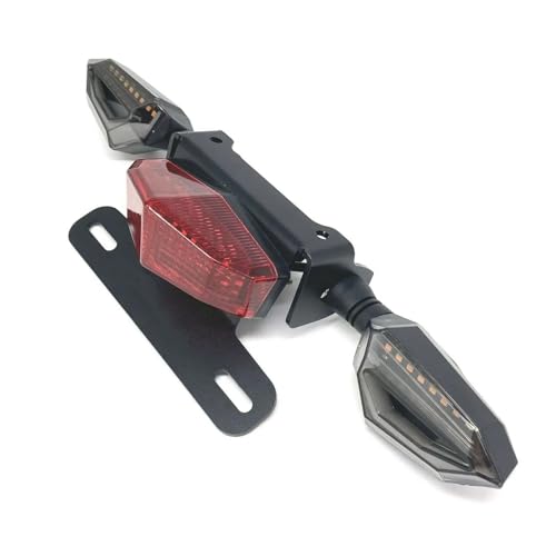 BTCTLPLMKK スズキ DRZ 400S 400E 400SM 用 バイク用ナンバープレートホルダー テールタイディ フェンダーエリミネーター バイク用 ナンバープレートステー(ゴールド)