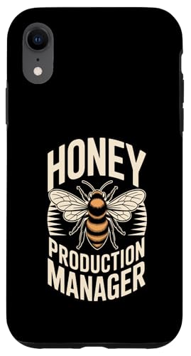 Funny Bee Honey Production Manager �{�I�� �X�}�z�P�[�X iPhone XR �p