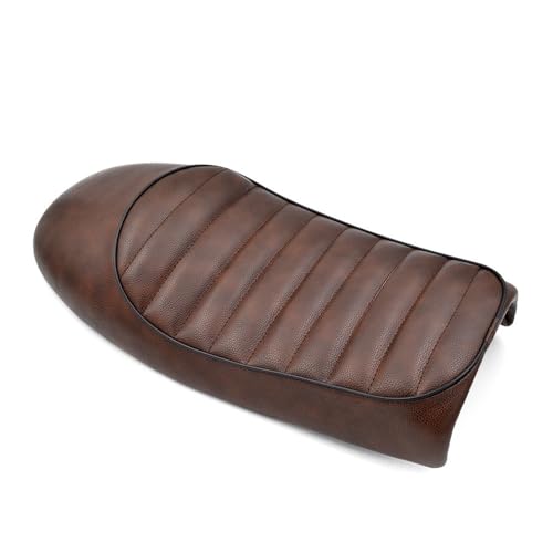 Asiento de motocicleta retro negro para modelos Honda CB125S CB200 CB350 SR