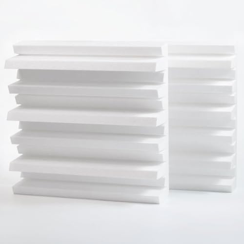 2 Pack — Difusor acústico de espuma Styrofoam «ARTO-S» 2D Diffusión | Reflexión - Difusión | Tamaño: 50x50x15.3 cm miniatura 1