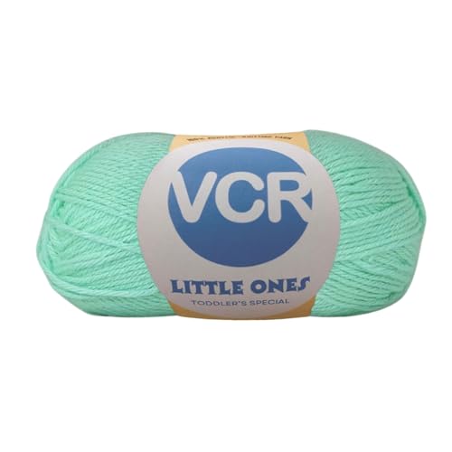 Image of VCR Mint Yarn, 100 Grams Hank, 190 Meters Length, Acrylic Ball for Crochet and Knitting, Soft Crosia Threads, Pack of 1 Yarn, Suitable for DIY Crafts