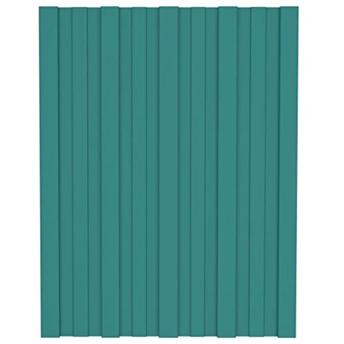 vidaXL 36x Panel para Tejado Plancha Lámina de Techo para Garaje Caseta Placa Cobertizos Establos...