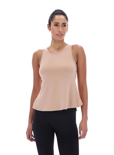 Débardeur yoga extensible Ted Baker Edith beige haut de gamme pour femme