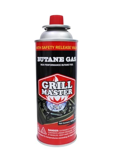 Grill Master Blue Flam Butane Gas with Safety Release Valve 227 g