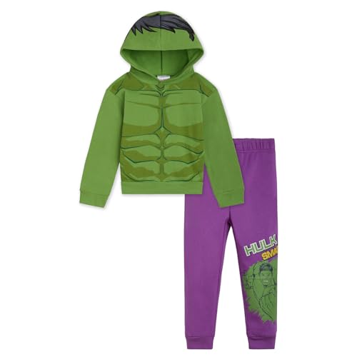 Image of Marvel Cosplay Fleece Hoodie and Pants Set Toddler to Big Kid