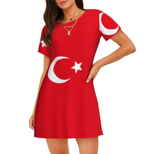 Chemise de nuit légère Turquie pour femme robe de chambre confortable