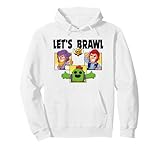 Brawl Stars Let's Brawl Colt Spike And Shelly Group Shot Pullover Hoodie