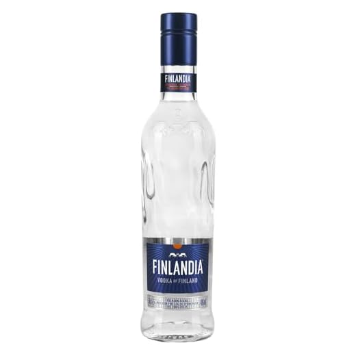 Finlandia Vodka | Reinheit | Purer Geschmack | Aus Finnland | Umweltbewusste Produktion | Aus reinem Gletscherquellwasser | 40% | 500 ML