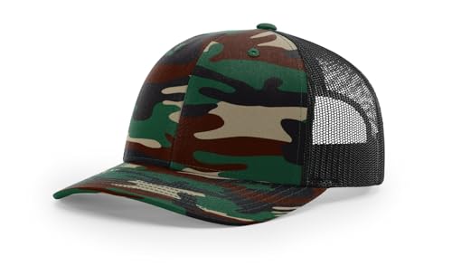 Image of Richardson 112 Trucker Hat Top Selling Colors Snapback Cap One Size Fits Most Adults, Men, Women or Youth