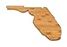 Camco 53111 Bamboo Cutting Board, Florida-shaped - Perfect for Kitchen Use or Wall Decoration - Moisture Resistant