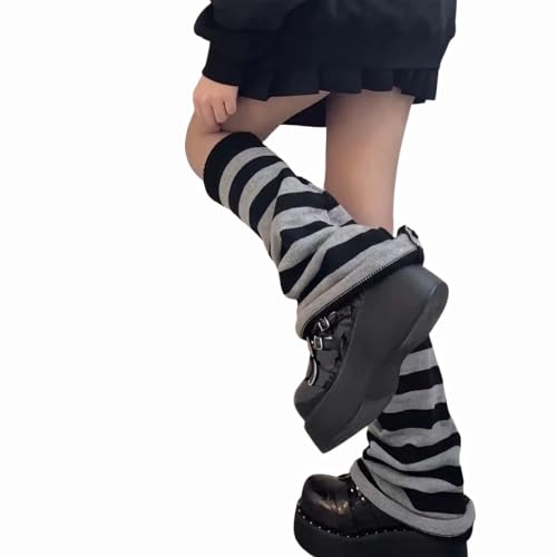 Image of CHIC DIARY Y2K Leg Warmers for Girls Women Kawaii Legs Warmer Harujuku Lolita Accessories Gothic Long Sock Ankle Warmers