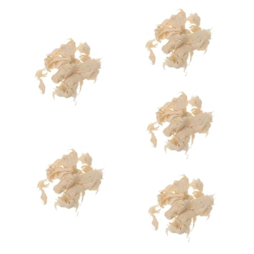 VILLCASE 5pcs 1 Paper Making Supplies DIY Papermaking Kit Handmade Paper Pulp Wood Pulp for Boys and Girls