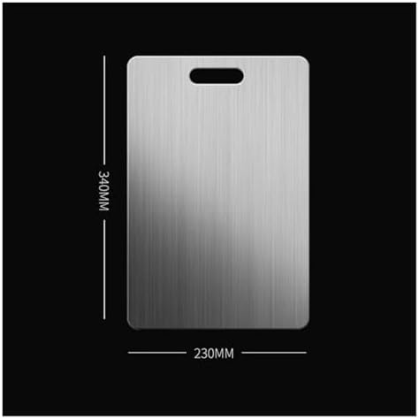 Miniatura 2 de Stainless Steel Cutting Board Kitchen Stainless Steel Heavy Duty Cutting Board for Kitchen Cutting Board Multi Functional Household Cutting Board,