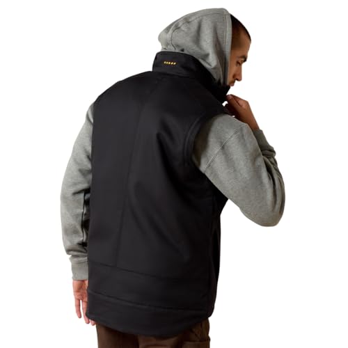 Ariat Men’s Rebar DuraCanvas Vest Black2