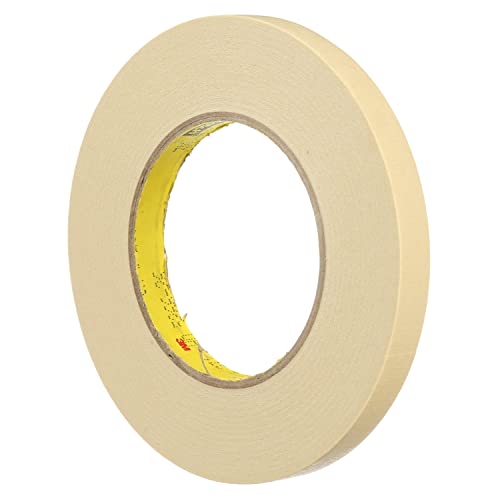 Image of 3M 03777-case Paint Masking Tape 231 /231A, 24 mm x 55 m 7.6 mil, Rubber, Tan (Pack of 36)
