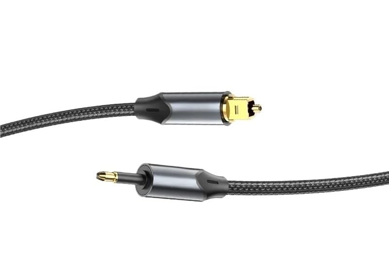 3.5mm Digital Optical Audio Cable for Amplifiers Blu-ray Soundbar Fiber Cable(5m)