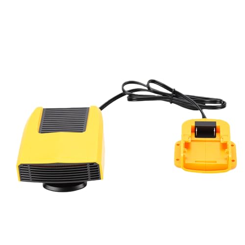 Aatraay Calentador de Espacio Portátil, Calentador Termostático Inteligente con Batería de Iones de Litio de 20 V con Salidas USB Duales, para y Otras
