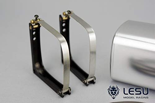 Wheelfun LESU Metal Hydraulic Fuel Tank 72Mm For 1/14 RC Car Dump Truck Diy Model Model Parts