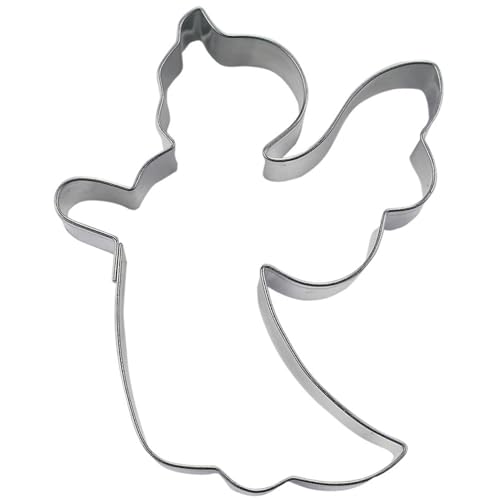 Staedter Emporte-pièce Ange en Acier Inoxydable, Argent, Acier Inoxydable, Silver, 7.5 cm