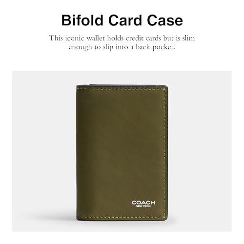 Coach Men's Bifold Card Case, Olive2