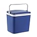 LOLAhome Monty Nevera de Playa rígida y portátil Azul y Blanca de plástico (24 litros)