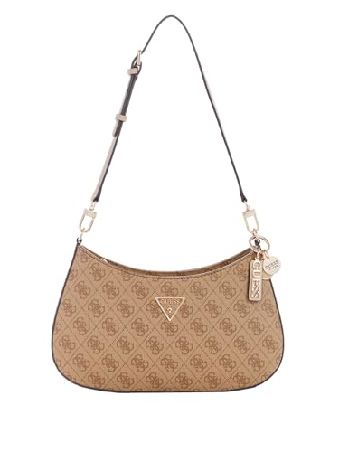 Image of GUESS Womens Noelle Top Zip Shoulder Bag