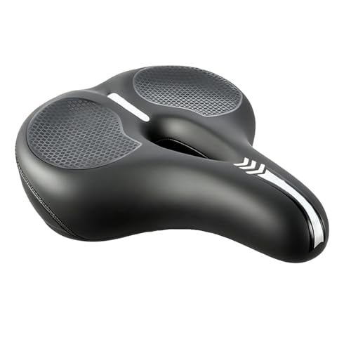 Coussin de selle de vélo pour éviter les douleurs fessières sur vélo d'appartement et VTT
