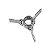 Caframo A533 Pitched Blade Propeller only, 50mm Blade Diameter, Stainless Steel