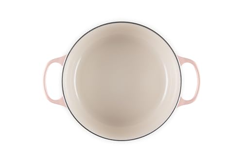 Image of Le Creuset Enameled Cast Iron Signature Round Dutch Oven, 7.25 qt., Peche