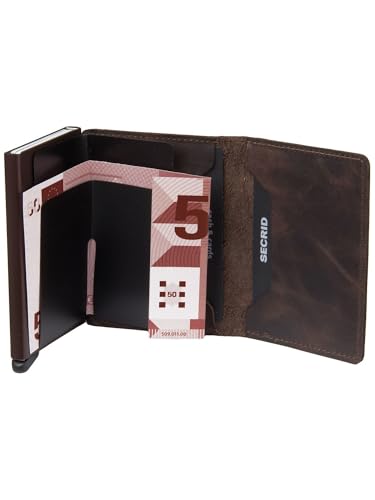 Image of Secrid Slim Wallet Original Leather With Rfid Safe Card Case