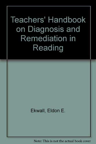 Teacher's Handbook on Diagnosis and Remediation in Reading